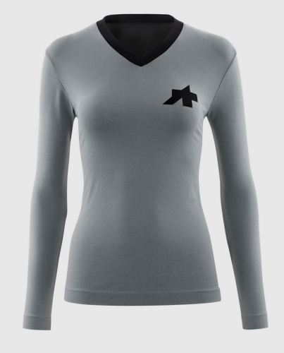 ASSOS Tactica Womens LS Tech T-Shirt T5 fanatic silver