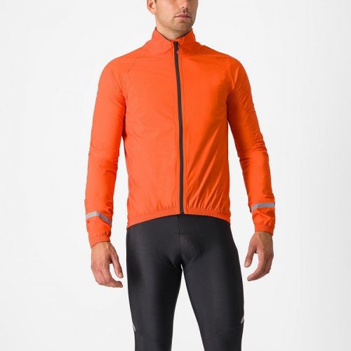 Castelli Emergency 2 Rain Jacket orange L