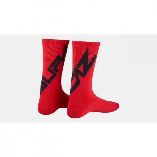 SUPACAZ SupaSox Twisted Sock black/red L