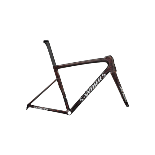 Specialized S-Works Tarmac SL8 Frameset gloss carbon/red to gold blurred speckle/metallic white silver