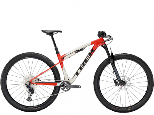 Trek Supercaliber SL 9.6 Gen 2 lunar silver/lava red